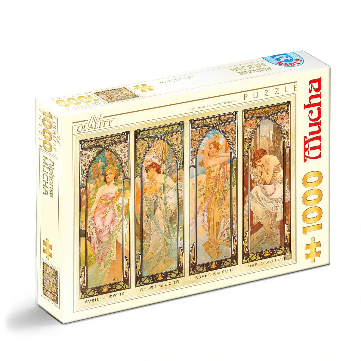 PUZZLE TIROIR AVEC MESSAGE - MUCHA