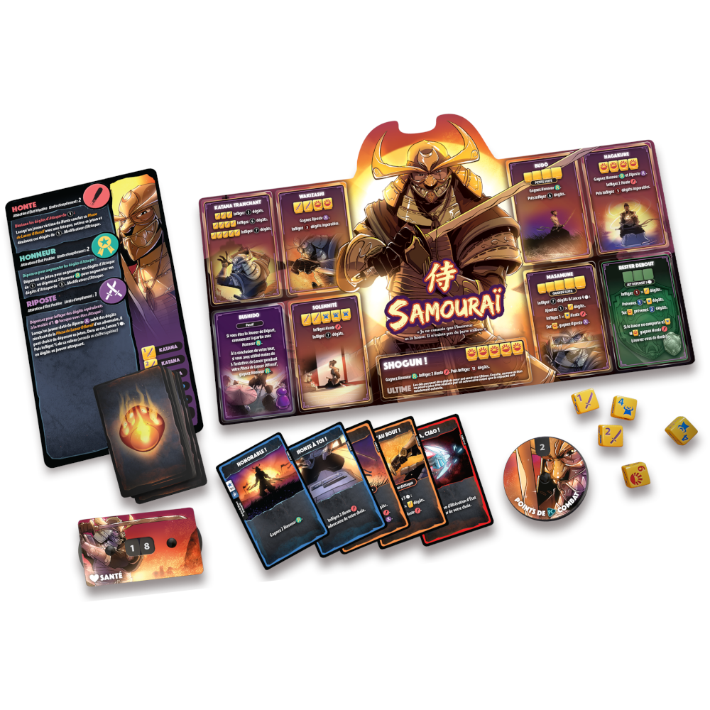 DICE THRONE S2-01 AS DE LA GACHETTE VS SAMOURAÏ