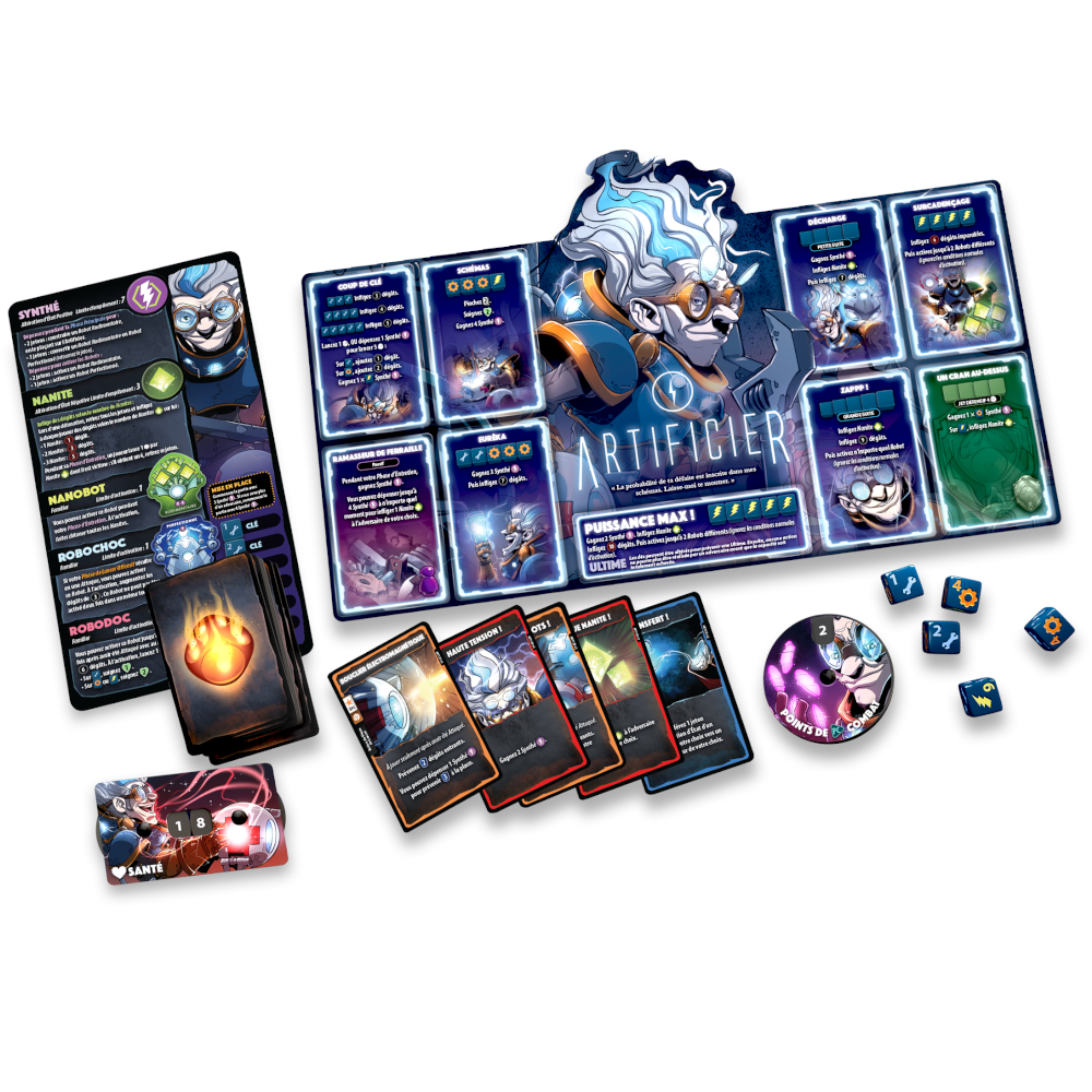 DICE THRONE S2-03 PIRATE MAUDITE VS ARTIFICIER