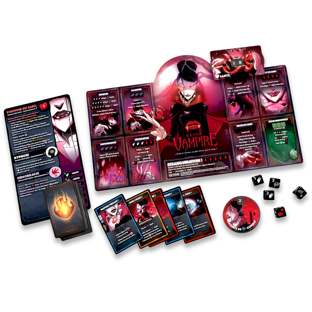 DICE THRONE S2-04 SERAPHINE VS REINE VAMPIRE