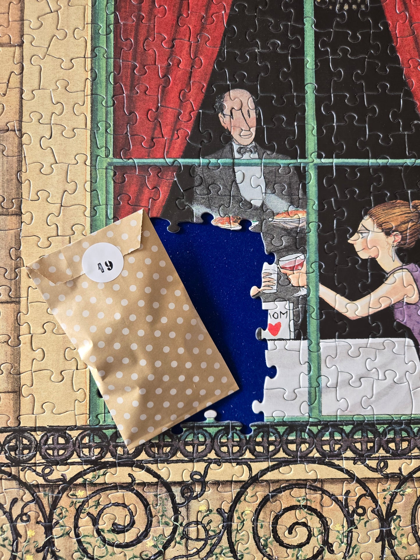 PUZZLE TIROIR - A LA TIENNE 500