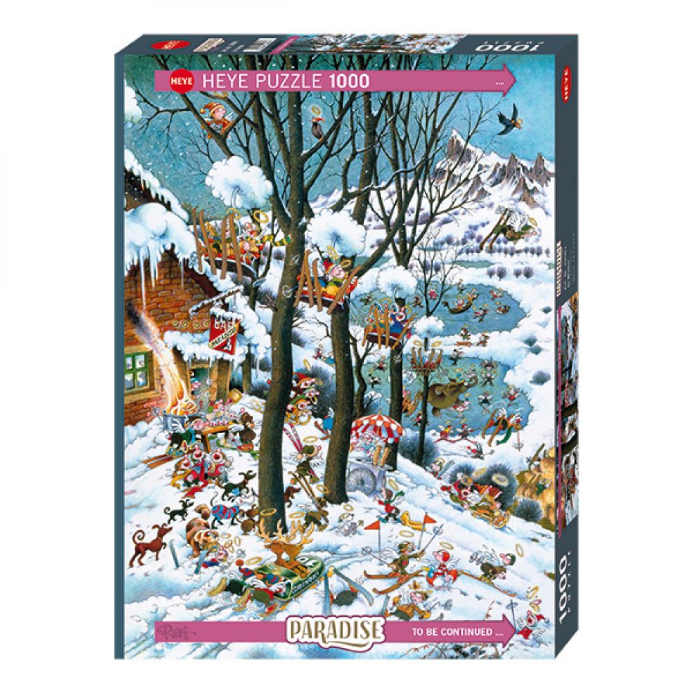 PARADISE IN WINTER PUZ 1000