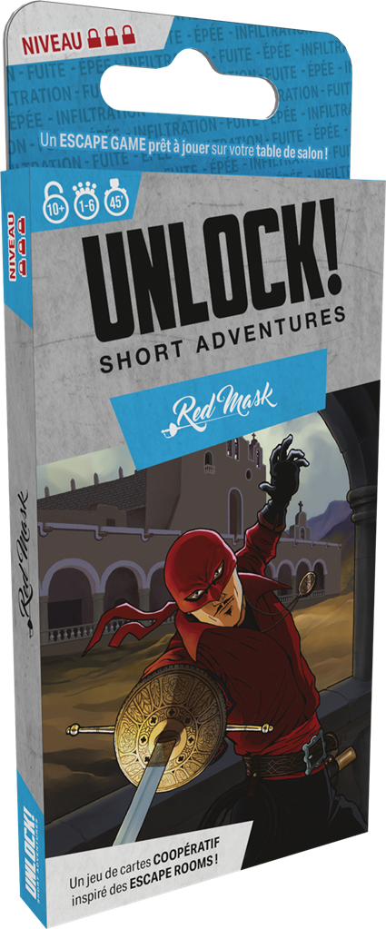 UNLOCK! SHORT ADV. : RED MASK