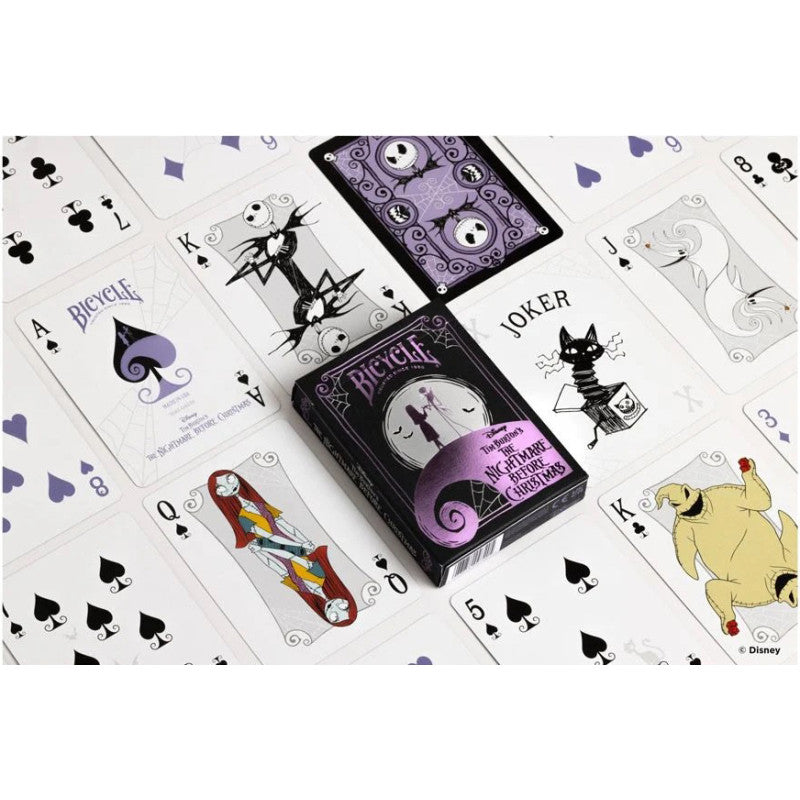 CARTES BICYCLE - DISNEY L'ETRANGE NOEL DE MR JACK