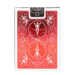 CARTES BICYCLE - RED FOIL BACK CRIMSON