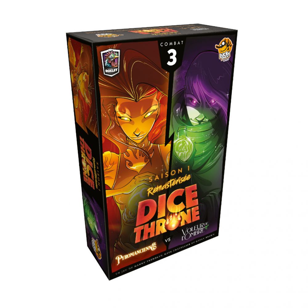 DICE THRONE S1-03 PYROMANCIENNE VS VOLEUR DE L'OMBRE