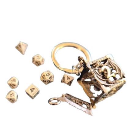 PORTE CLEF D6 + 7 MINI