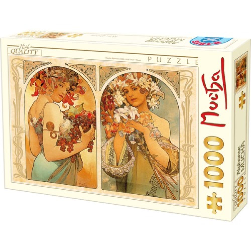 MUCHA FRUIT/FLEUR 1000