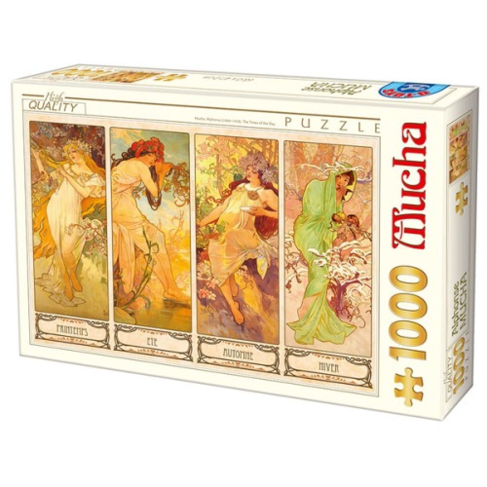 MUCHA 4 SAISONS 1000