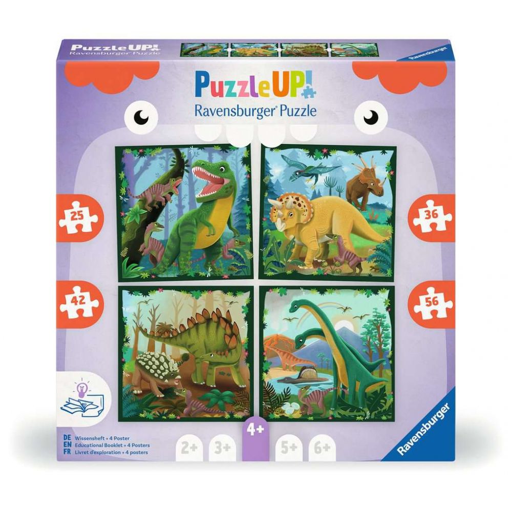 PUZZL'UP! : LES DINOSAURES