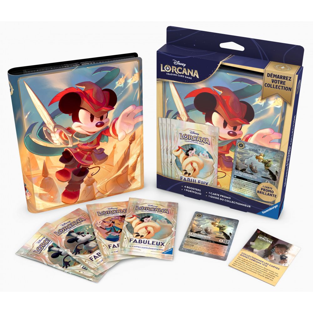 COFFRET DEMARREZ VOTRE COLLECTION LORCANA - CHAPITRE 9 - FABULEUX