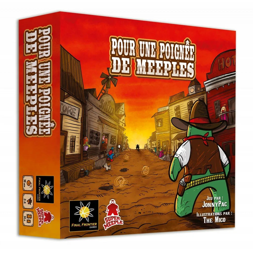 POUR UNE POIGNEE DE MEEPLES - Le Jeu