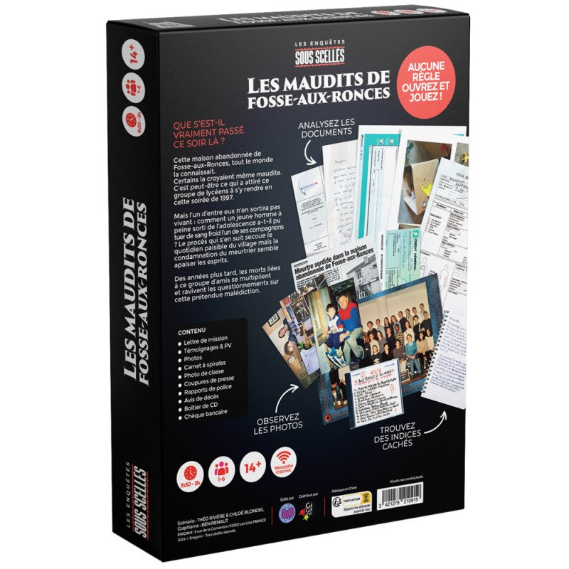 SOUS SCELLES - LES MAUDITS DE FOSSE-AU-RONCES