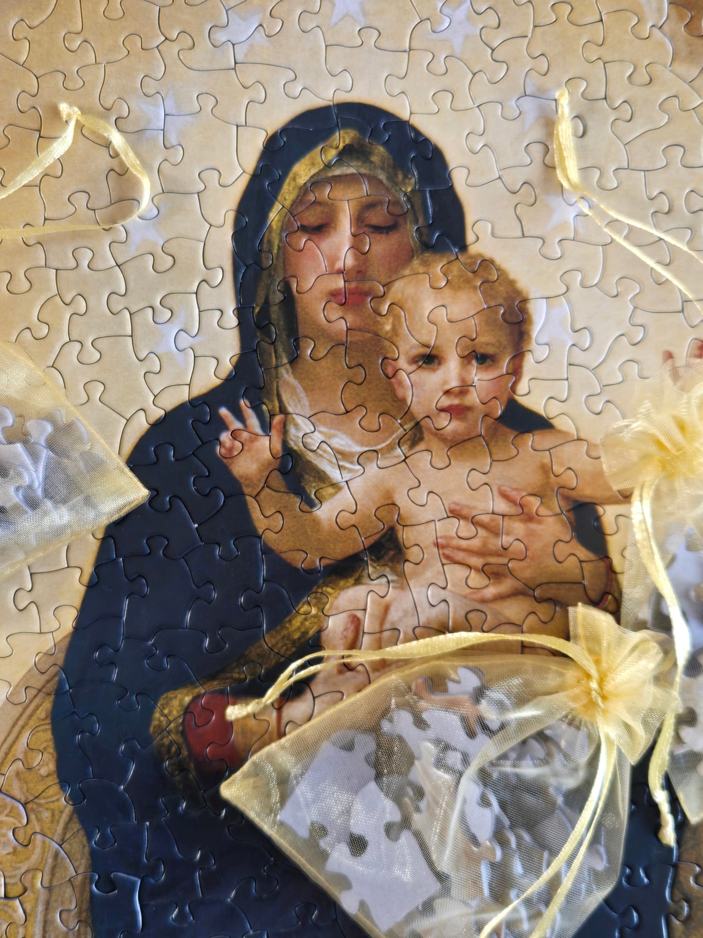 PUZZLE TIROIR - LA VIERGE ET LES ANGES