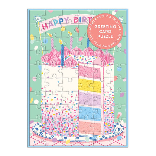 CARTE ANNIVERSAIRE PUZZLE