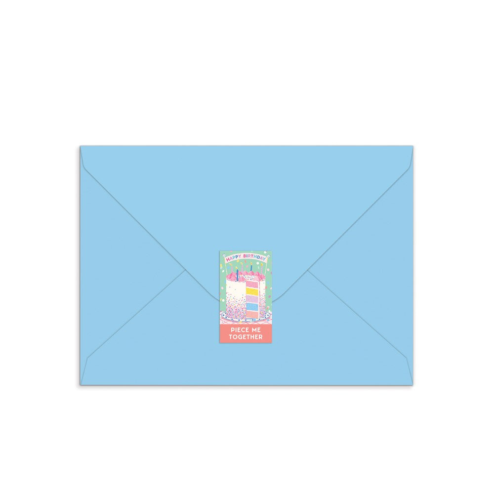 CARTE ANNIVERSAIRE PUZZLE