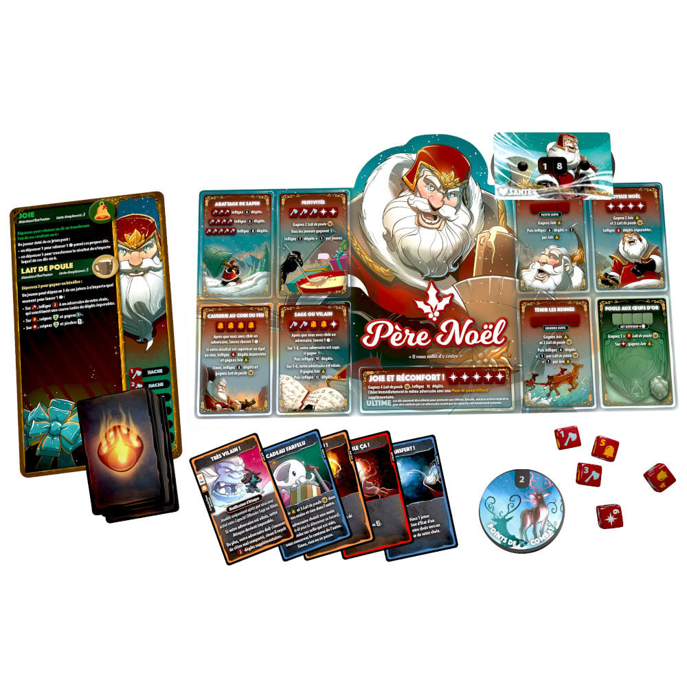 DICE THRONE PERE NOEL VS KRAMPUS