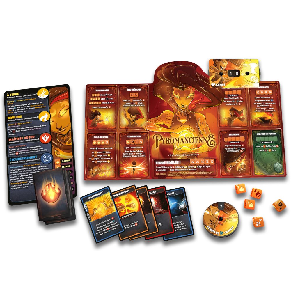 DICE THRONE S1-03 PYROMANCIENNE VS VOLEUR DE L'OMBRE