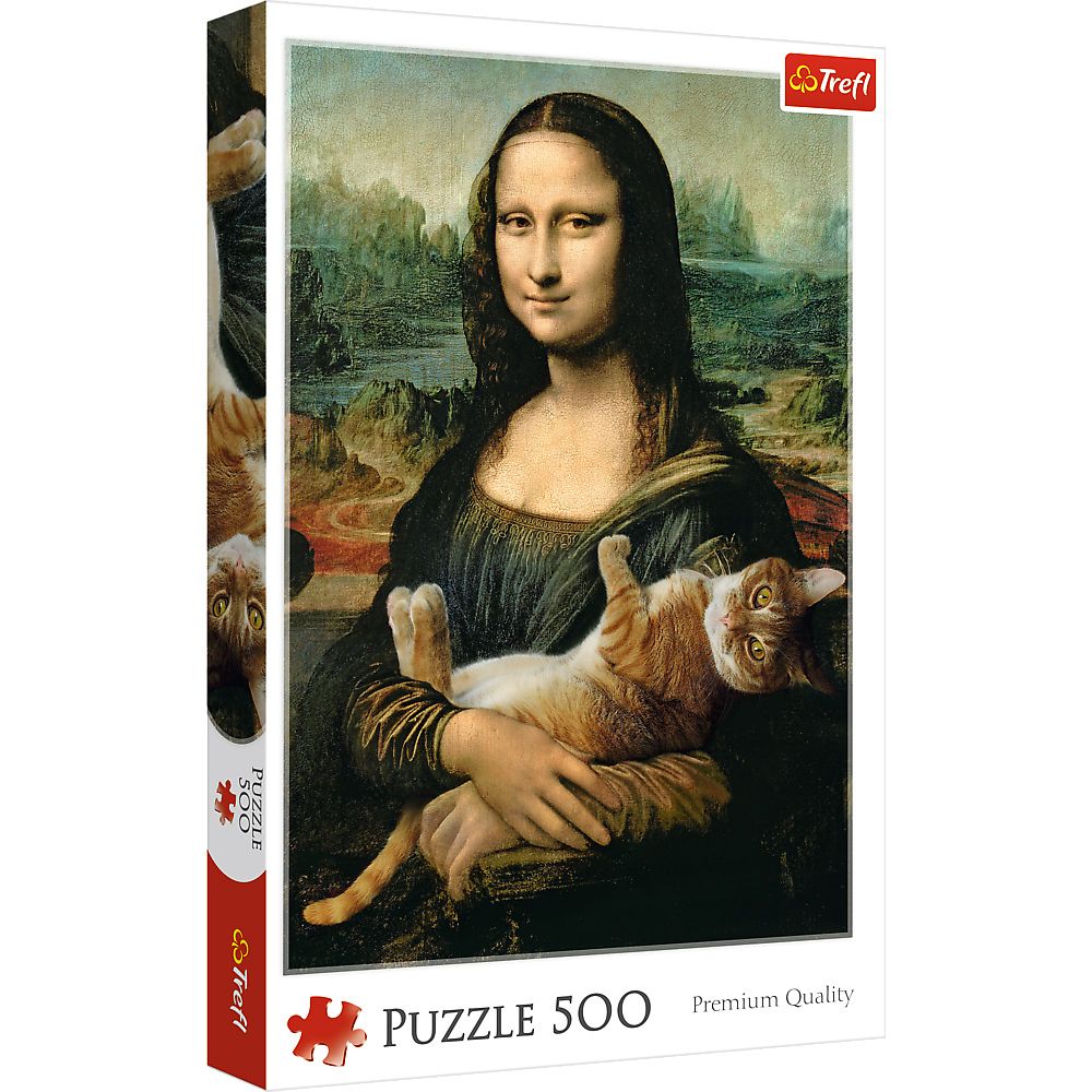 MONA LISA ET LE CHAT PUZ 500