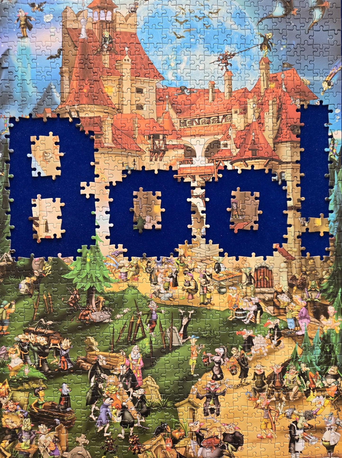 PUZZLE TIROIR AVEC MESSAGE - VAMPIRE BOO !