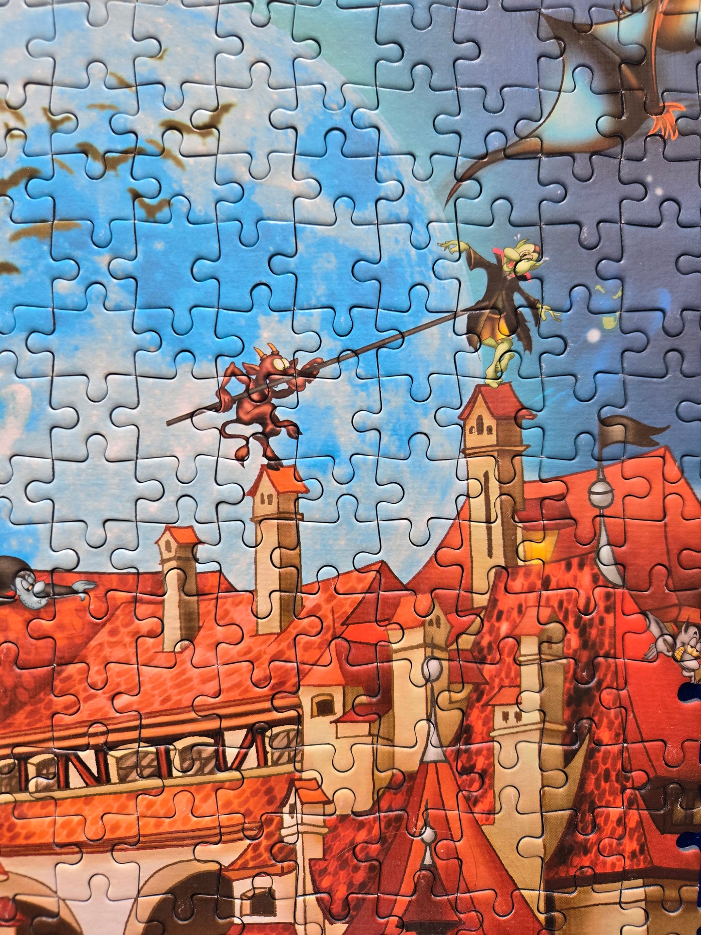 PUZZLE TIROIR AVEC MESSAGE - VAMPIRE BOO !