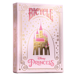 CARTES BICYCLE - DISNEY PRINCESSE BLEU / ROSE