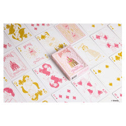 CARTES BICYCLE - DISNEY PRINCESSE BLEU / ROSE