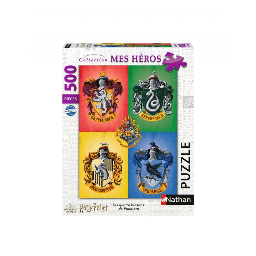 LES QUATRE BLASONS DE POUDLARD PUZ 500