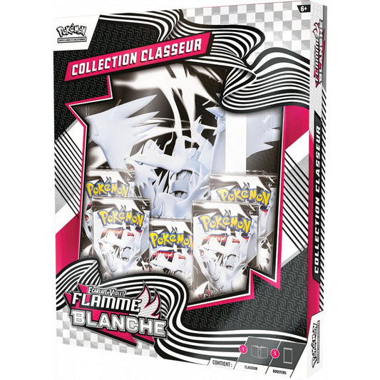 POKÉMON PORTEFOLIO + 5BOOSTERS FLAMME BLANCHE