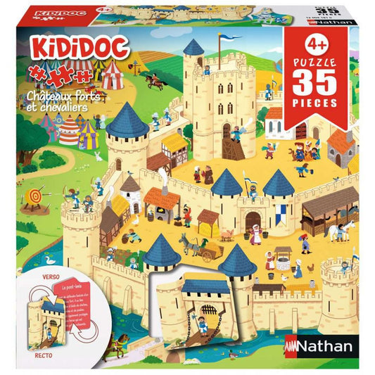 PUZZLE KIDIDOC-CHATEAU FORT ET CHEVALIER - 35