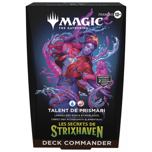 MAGIC - SECRETS DE STRIXHAVEN - DECK COMMANDER - TALENT DE PRISMARI