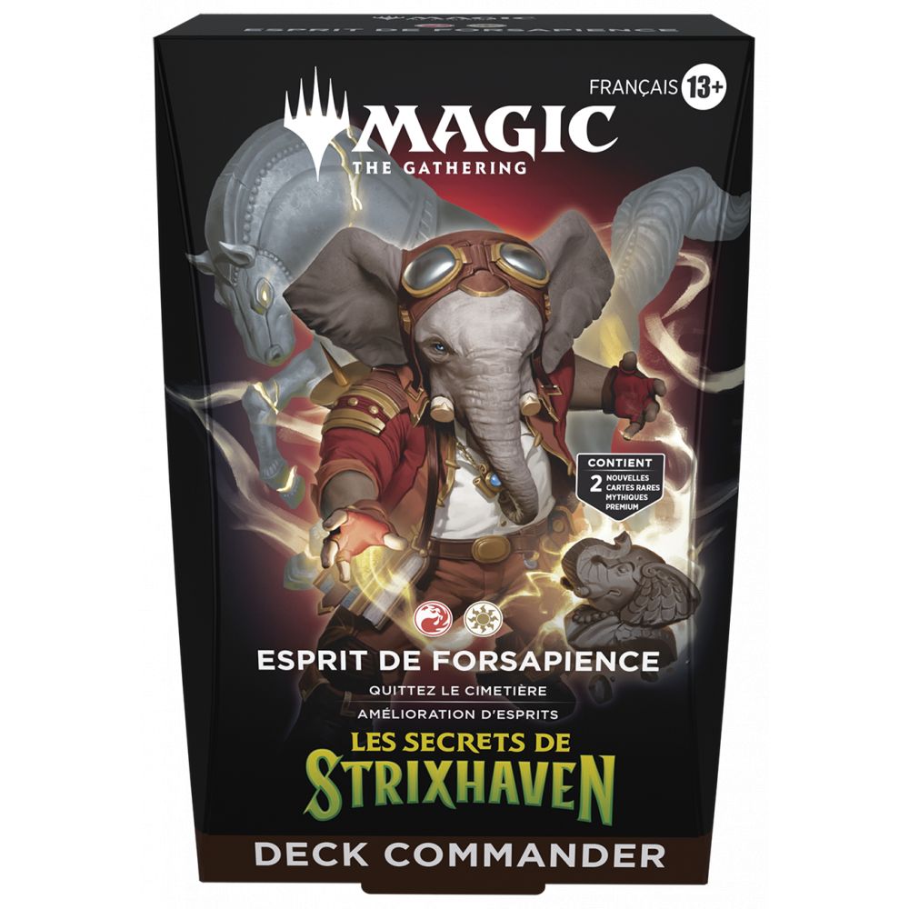 MAGIC - SECRETS DE STRIXHAVEN - DECK COMMANDER - ESPRIT DE FORSAPIENCE