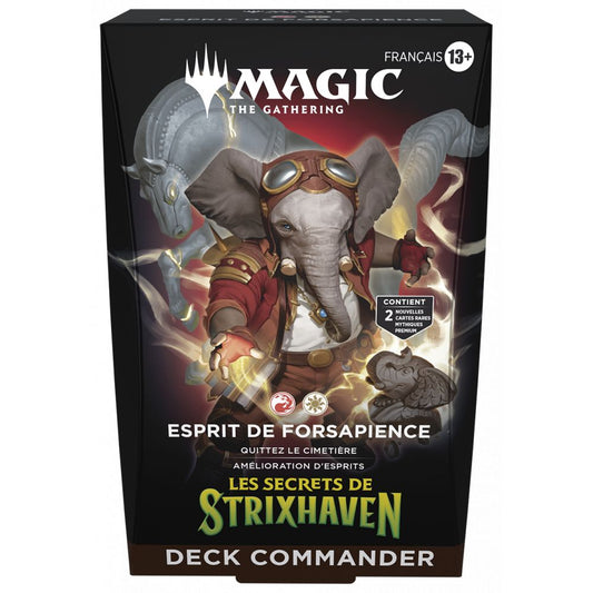 MAGIC - SECRETS DE STRIXHAVEN - DECK COMMANDER - ESPRIT DE FORSAPIENCE