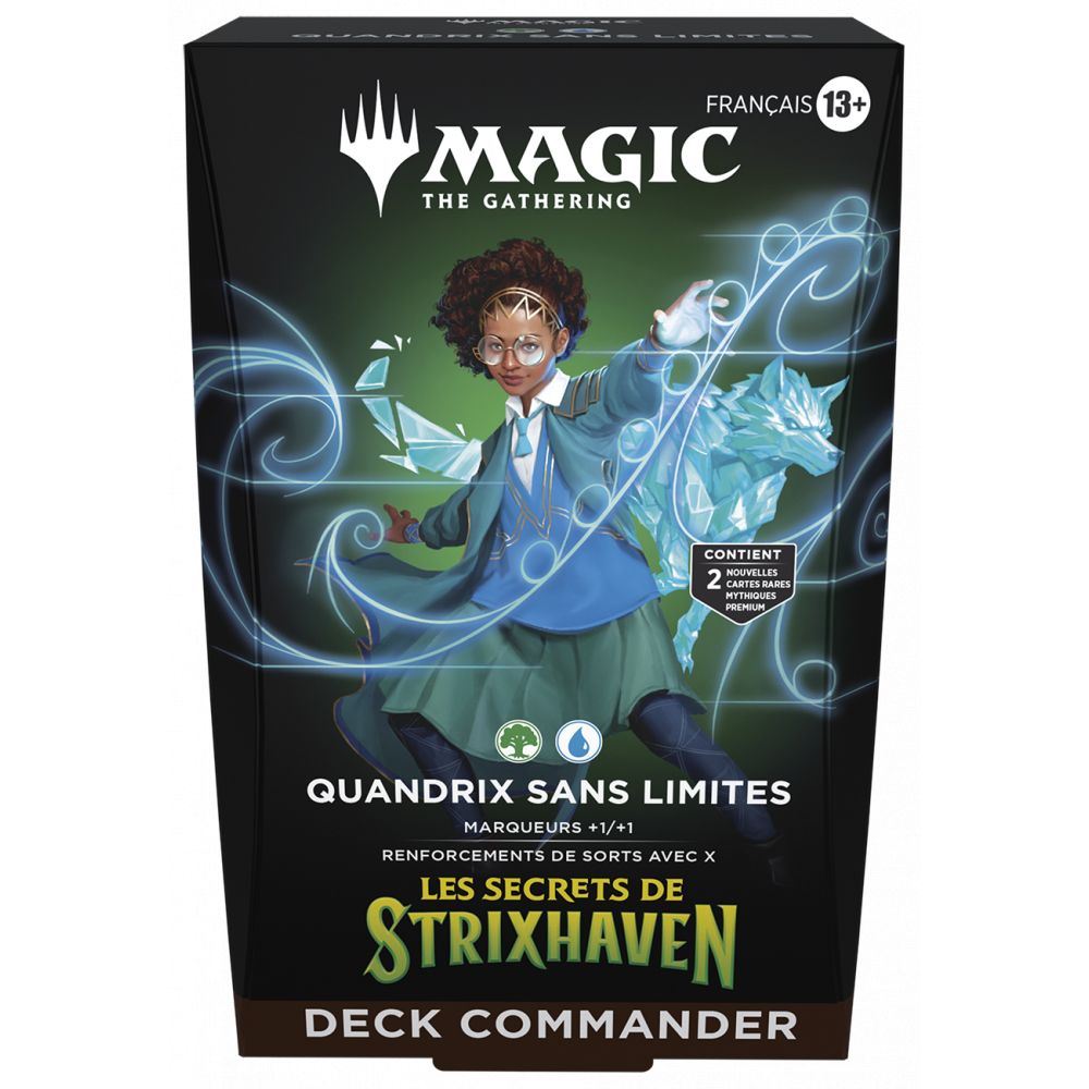 MAGIC - SECRETS DE STRIXHAVEN - DECK COMMANDER - QUANDRIX SANS LIMITES