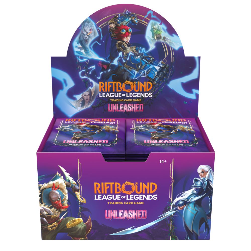 LOL RIFTBOUND - SET3 - UNLEASHED- DISPLAY (ENG)