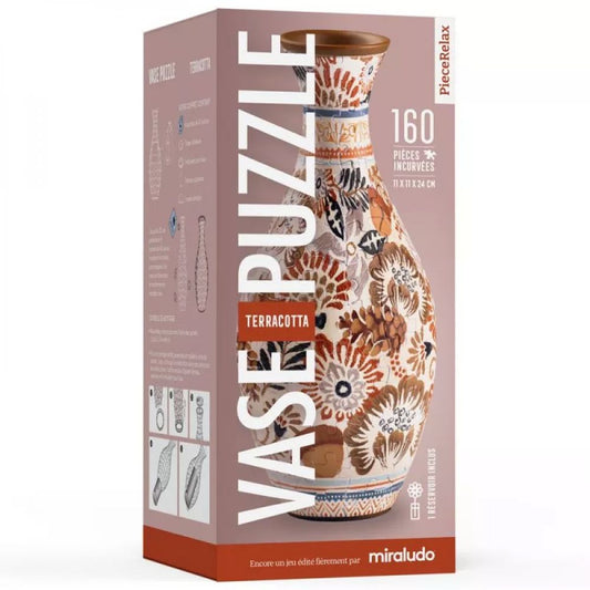VASE PUZZLE JARDIN TERRACOTA