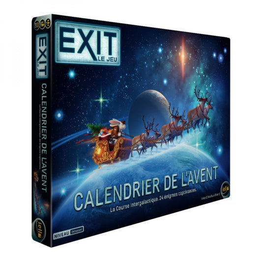 EXIT - CALENDRIER - COURSE INTERGALACTIQUE
