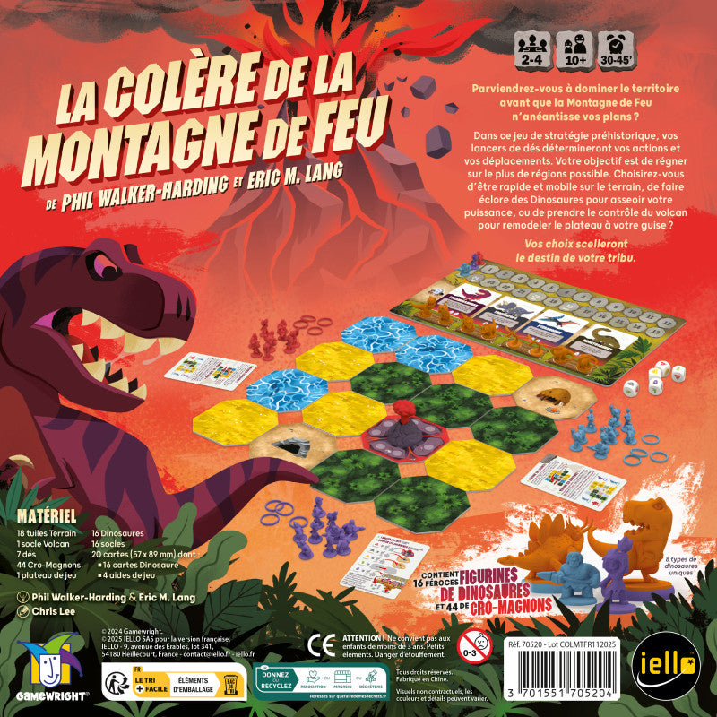 LA COLERE DE LA MONTAGNE DE FEU