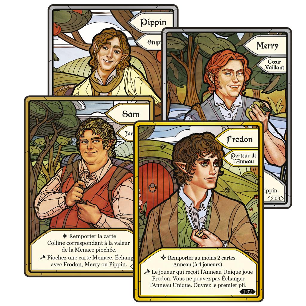 LA COMMUNAUTE DE L'ANNEAU - LE JEU DE PLIS COOPERATIF
