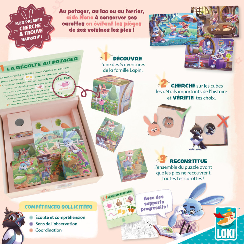 LES CUBES PUZZLE DE NONO