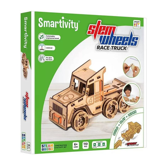 SMARTIVITY STEM WHEELS RACE TRUCK