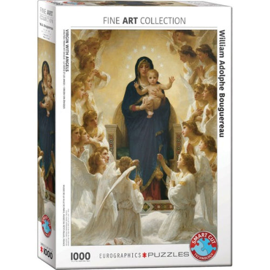 PUZZLE TIROIR - LA VIERGE ET LES ANGES